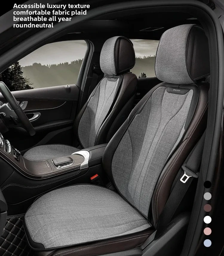 

Universal Car Seat Cover Four Season Auto Flax Breathable Anti-Slip Covers for Car Seats Cover Protection Cars Seats Covers