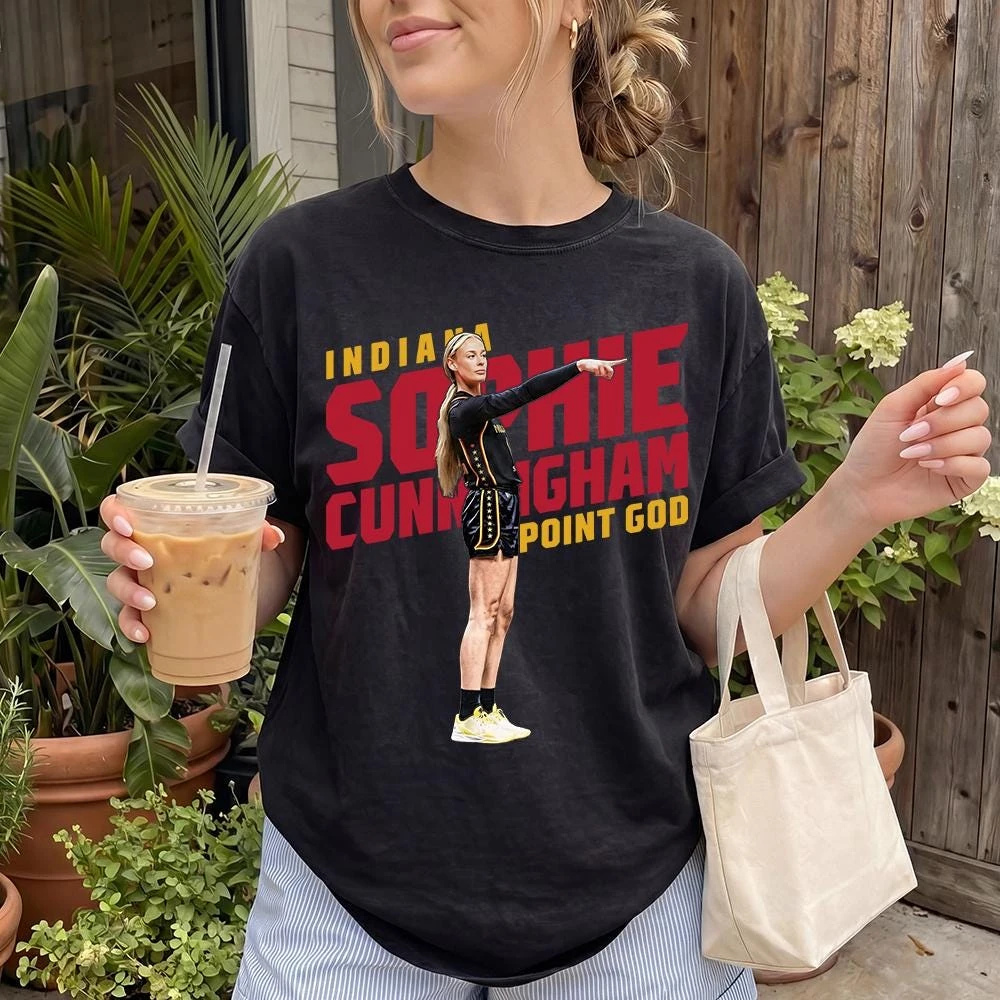 Sophie Cunningham Point God Shirt, Women Basketball Vintage Shirt, Retro Sport Fan Shirt