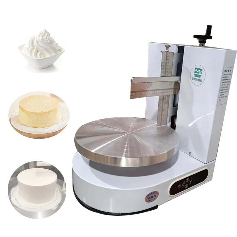 Cake Coating Machine Bread Cream Butter Decoration Spreader Weeding Cake Daubing Icing Layup Covering Machine for Birthday ﻿