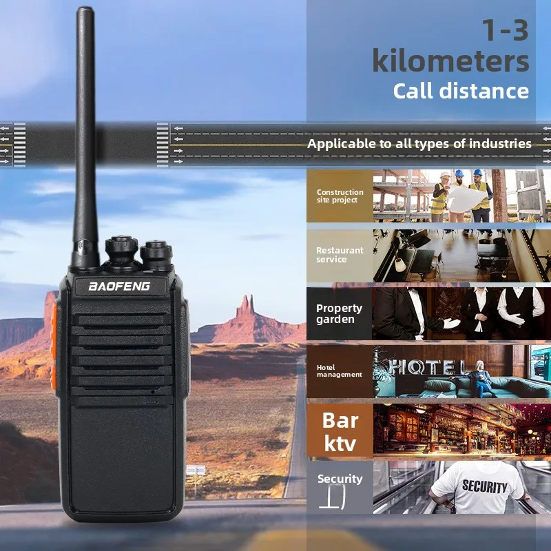 Baofeng BF‑E50 Walkie‑Talkie High‑Power UHF Handheld Two‑Way Radio for Civil Outdoor Use