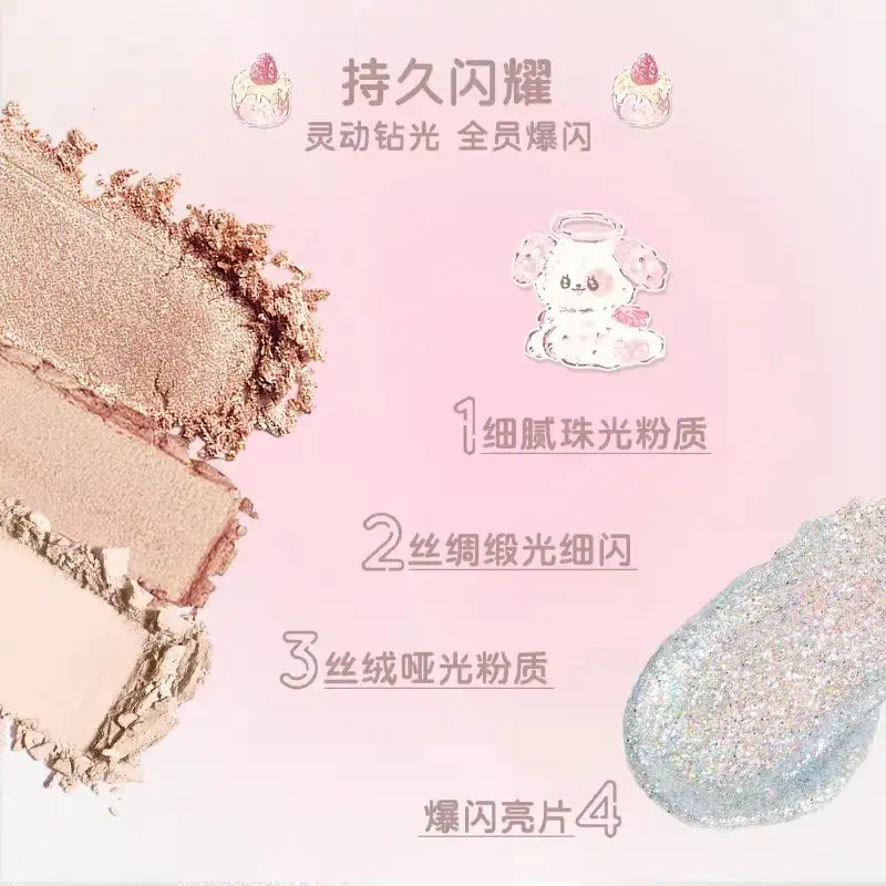 JILL Leen 9색 아이섀도우 팔레트 파우더 펄 광택 글리터 샤이니 저채도 컬러 파인 플래시 지속력 있는 아이 메이크업