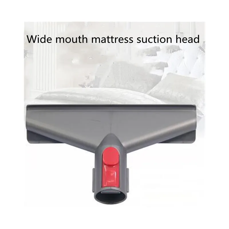 Vacuum Cleaner Flat Mouth Slot Suction Head Mattress Suction Sofa Suction Soft Brush For Dyson V7 V8 V10 V11