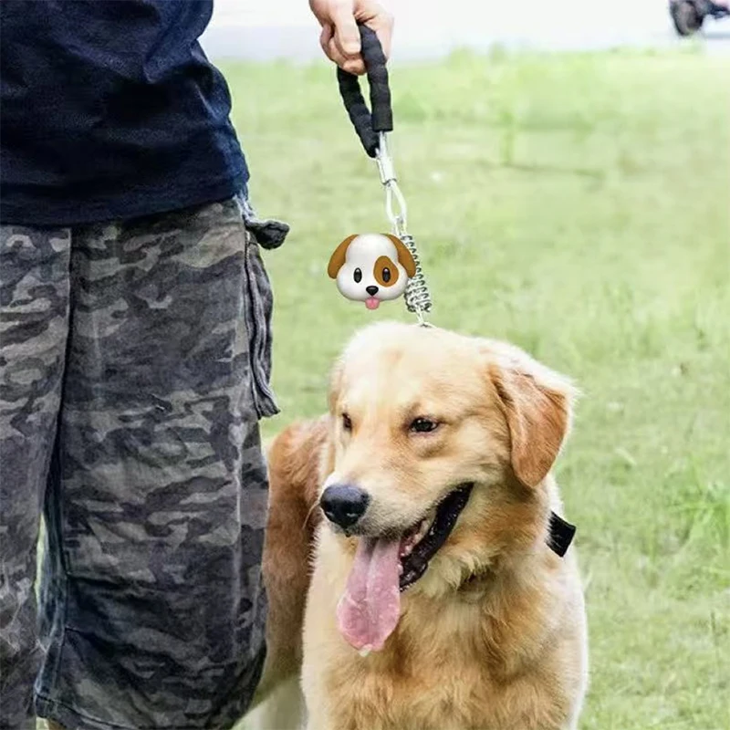 40cm Short Large Dog Leash Spring buffer Big Dog Lead One step traction rope Explosion-proof dogs belt Comfortable foam handle