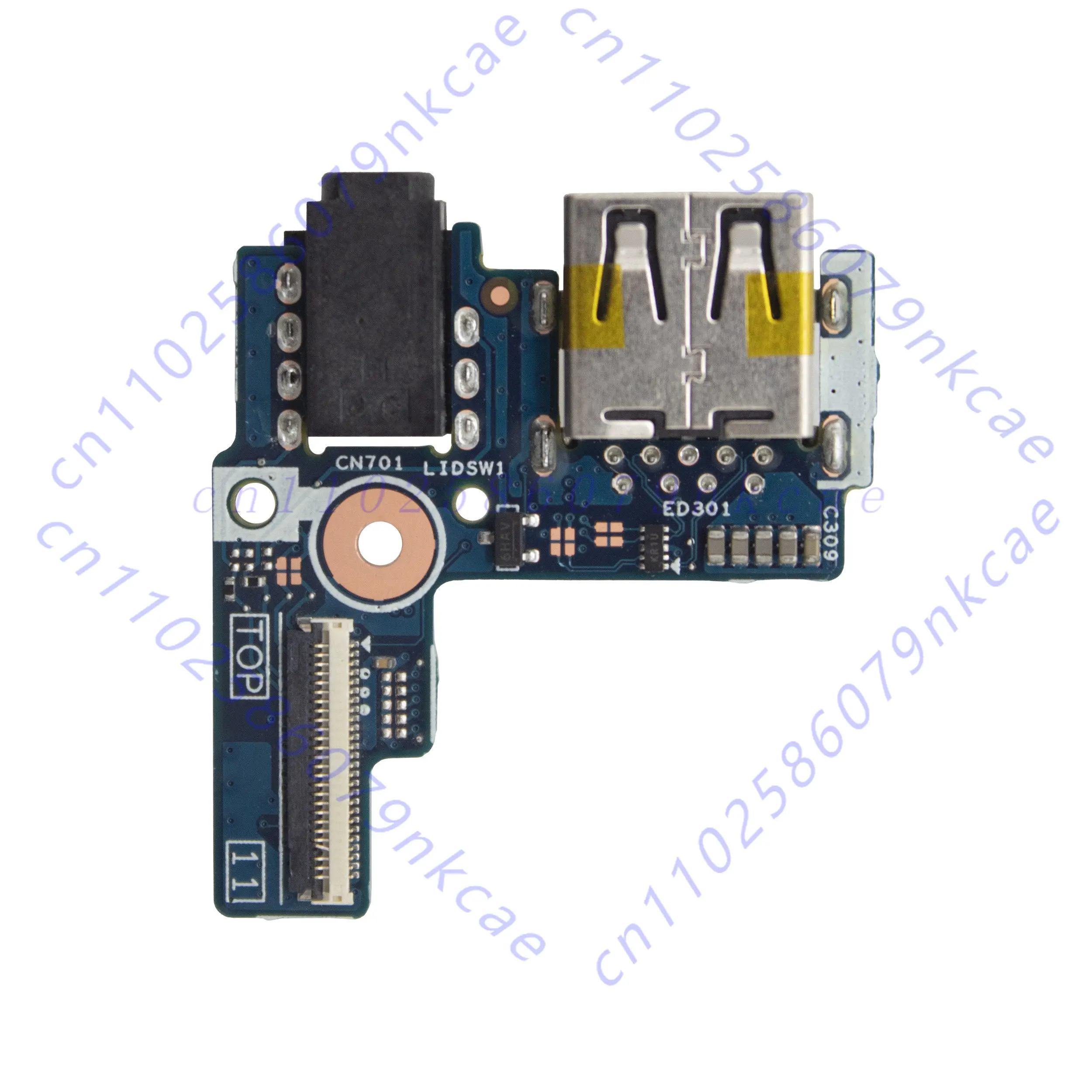 USB small board for HP X360 14-CD TPN-W131, audio interface 455.0E802.A001