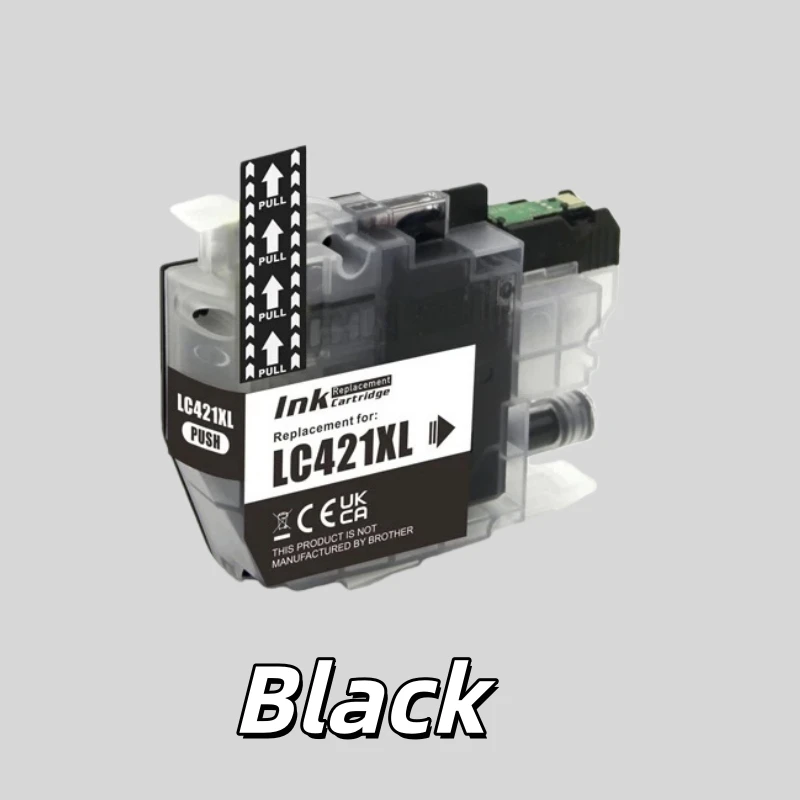 European 1set~4set LC421XL LC421 421XL Compatible Ink Cartridge For Brother DCP-J1050DW MFC-J1010DW DCP-J1140DW printer INK