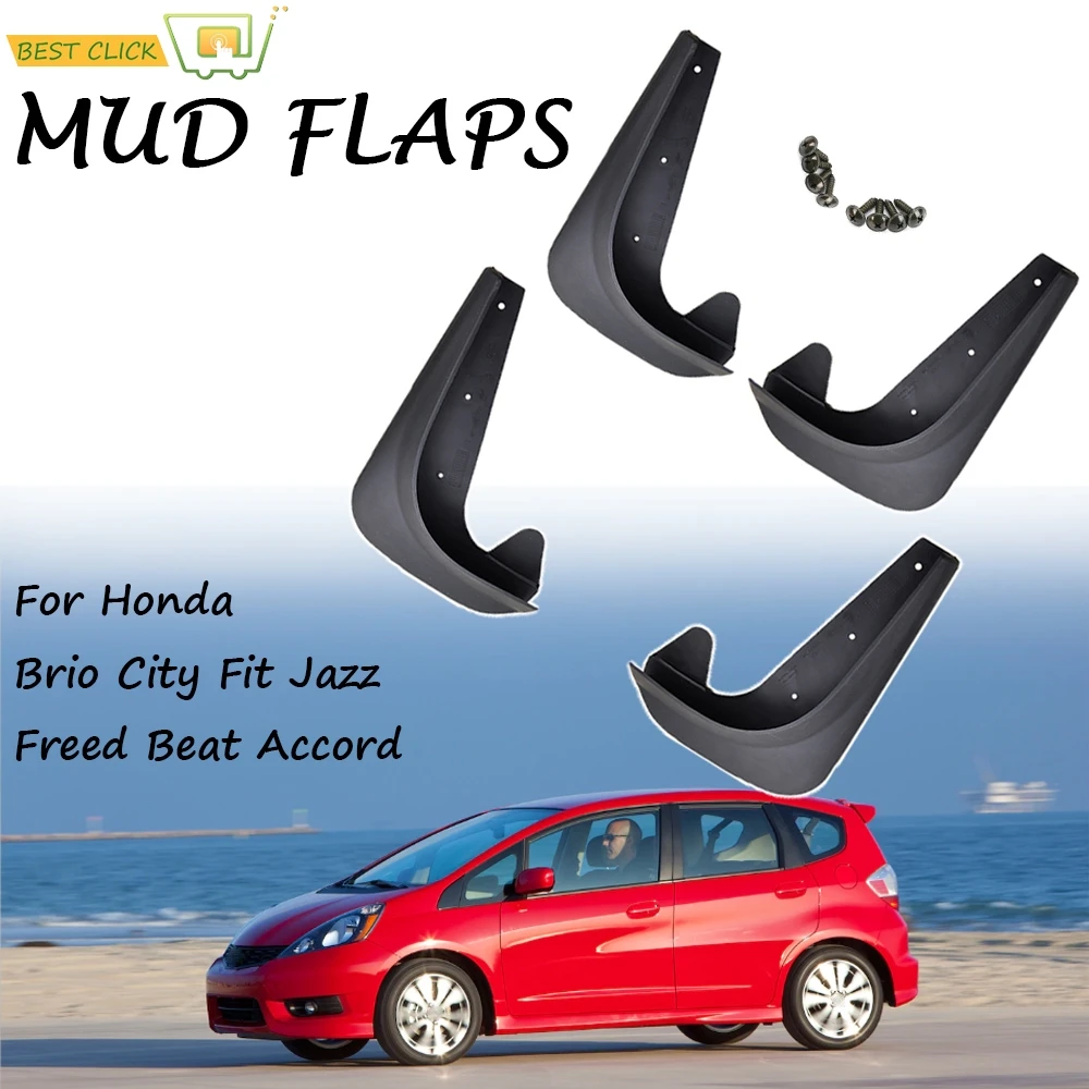 Guardabarros universales para Honda Brio DD1 DD2 City Fit Jazz Freed Beat Accord Beat Capa Logo Zest