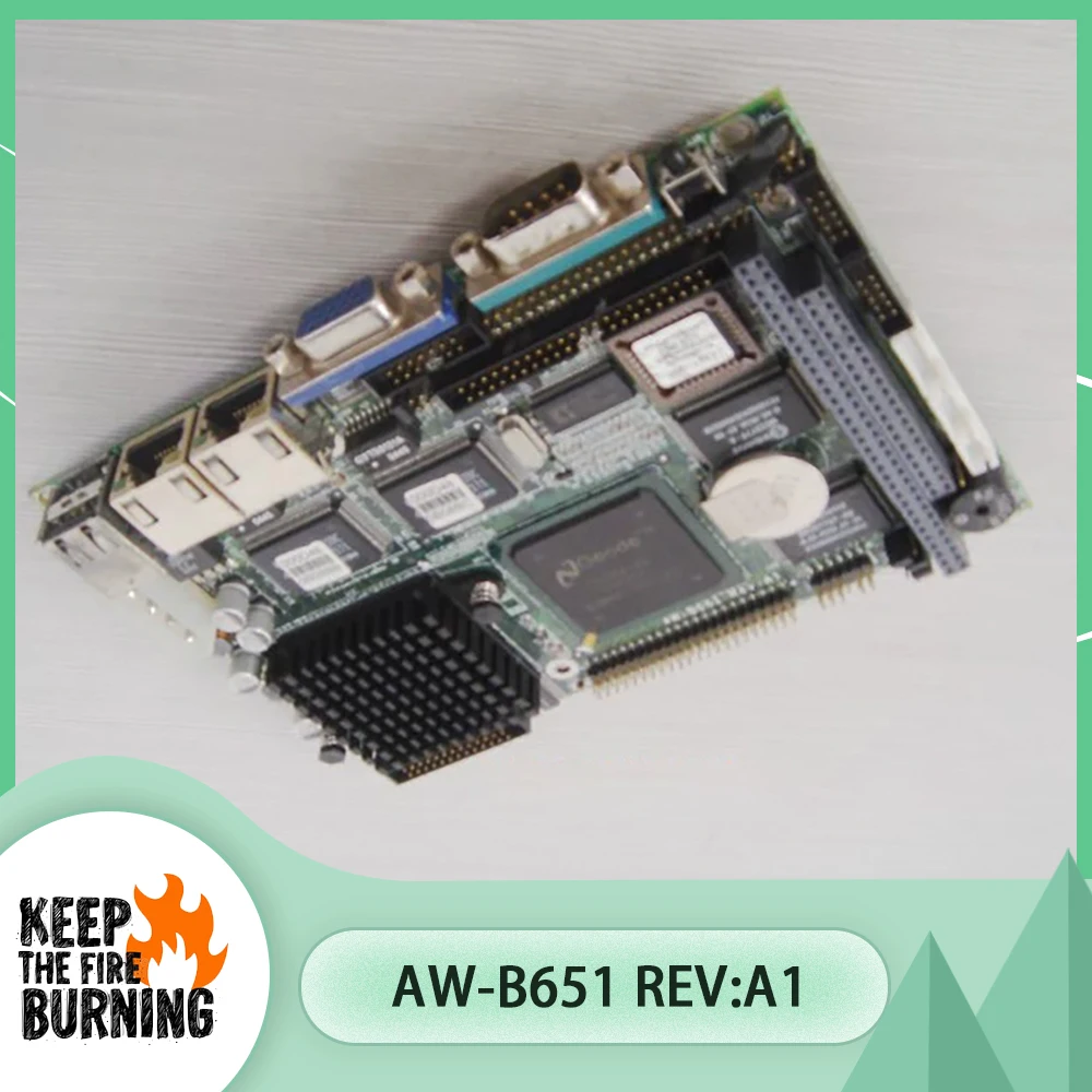 

Soft Router Motherboard 3.5'' Single Port Graphics Card AW-B651 Rev:A1