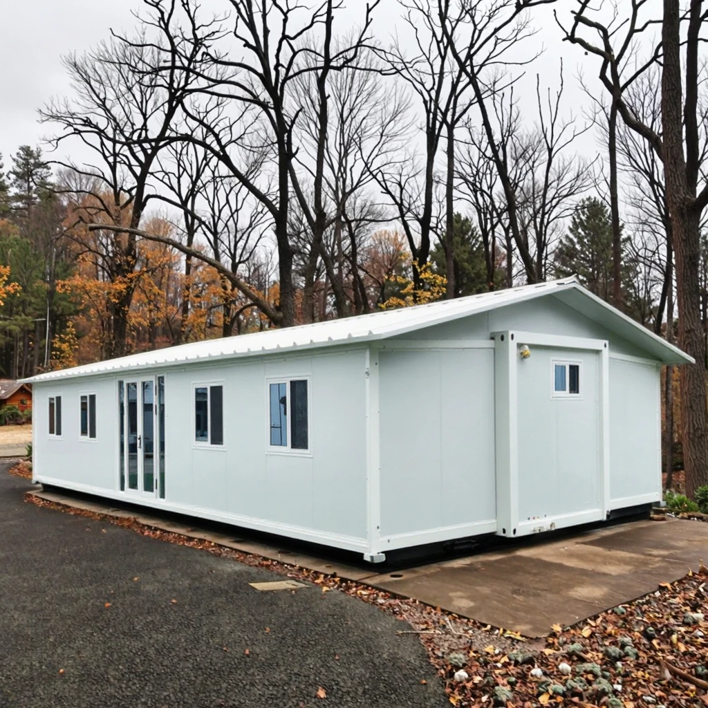 40ft Shipping Prefab Container Expandable House for Sale Light Steel Folding Prefabricated Home Villa 2 3 Bedroom