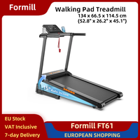 iScooter Formill FT61 Walking Pad Professional Foldable Treadmill Portable Home Office Fitness Equipment Quiet LCD Running Belt