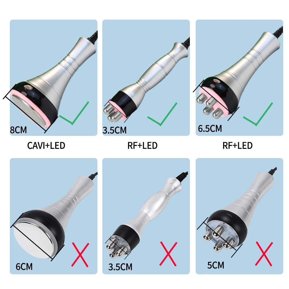 Machine amincissante à Cavitation ultrasonique 3 en 140K, appareil de beauté, masseur Facial, raffermissement de la peau, Lifting du visage, aspiration sous vide