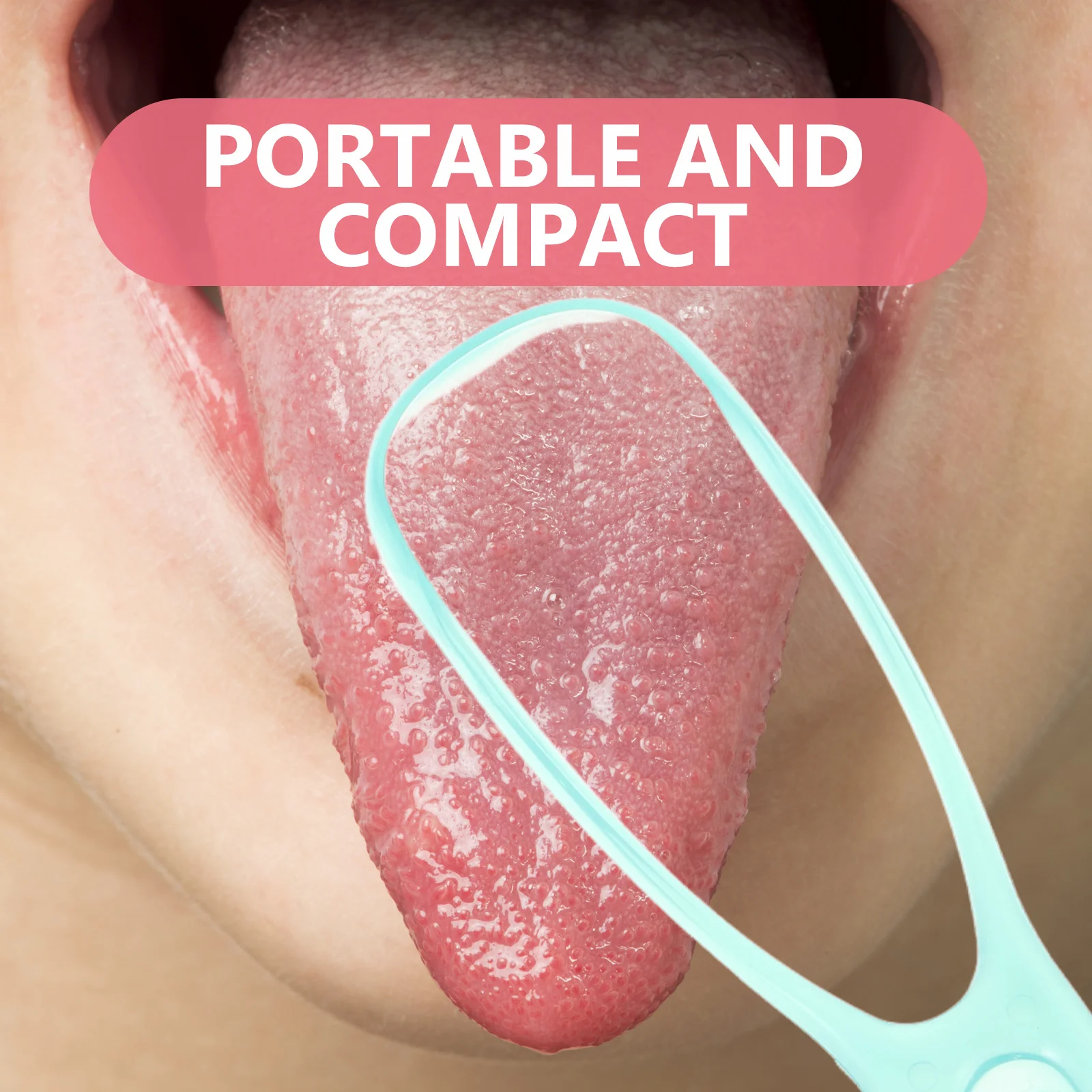 2 szt. Skrobak do języka, szczoteczka do głębokiego czyszczenia, niezbędne narzędzie do higieny jamy ustnej dla dorosłych i dzieci, świeży oddech, czyścik do języka, usuwacz osadu z dziąseł