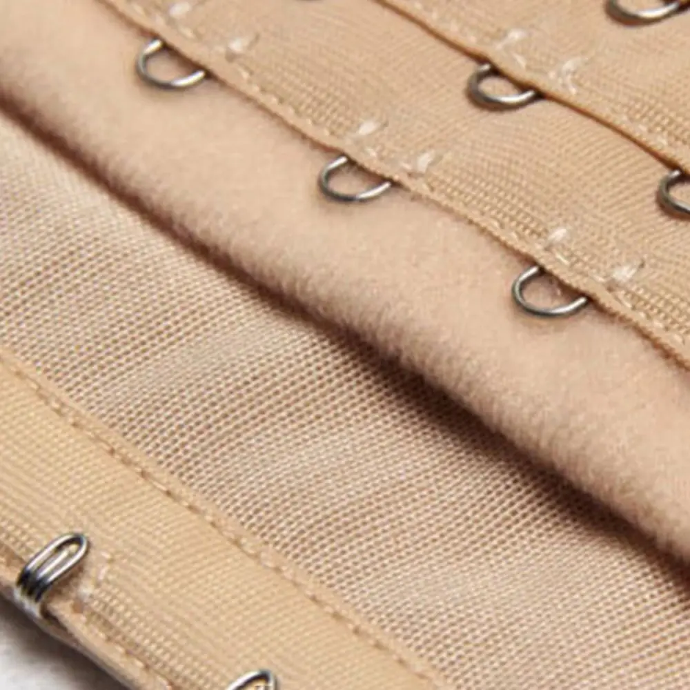 تنفس شبكة الخصر المشكل هوك إغلاق الصلب الجوفاء مدرب خصر عالية الخصر المطرزة تصميم البطن حزام التخسيس #4