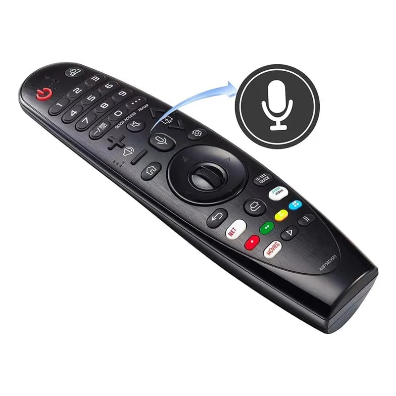 【인기 판매 상품】2개 교체용 스마트 TV 리모컨 AKB75855501 MR20GA 마우스(4K 8K UHD OLED Nanocell T용 음성 포함)