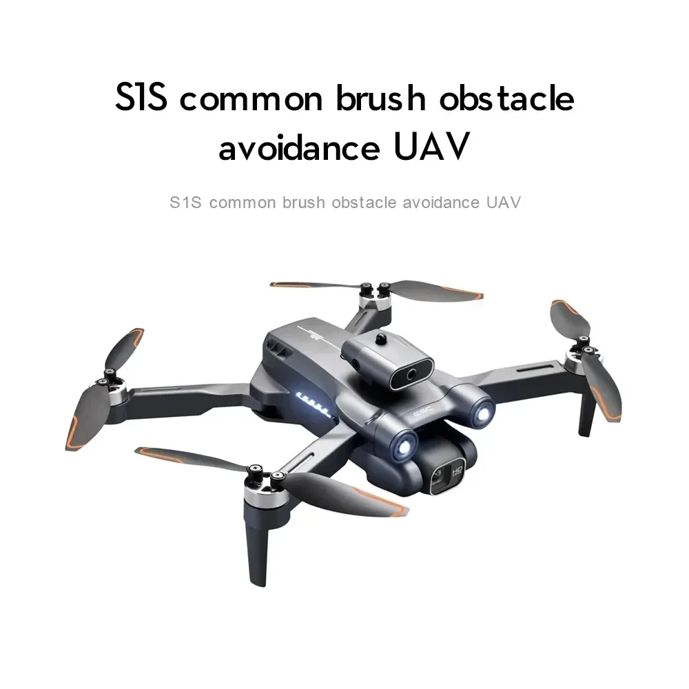 Nuovo S1S Mini Drone Camera 8K motore Brushless professionale Dron evitamento ostacoli HD doppia fotocamera Quadcopter pieghevole giocattoli