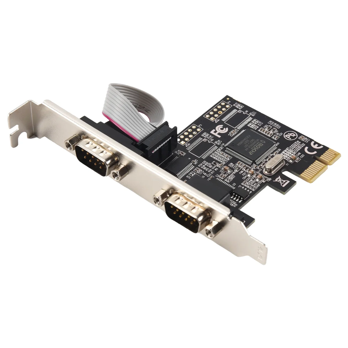 Pcie to Serial Ports RS232 Interface PCI-E PCI Express Card Adapter Industrial Control Computer Expansion Card