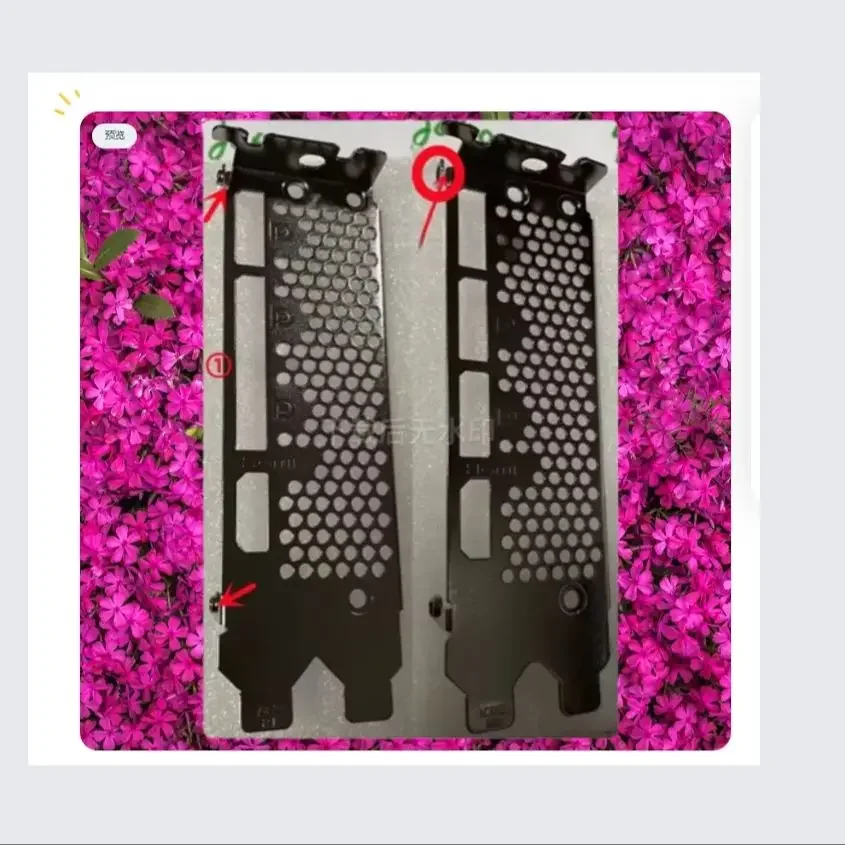 Placa trasera de protección IO I/O, placa trasera de acero inoxidable, soporte para MSI 3060 3070 RTX3080 SUPRIM X 10G