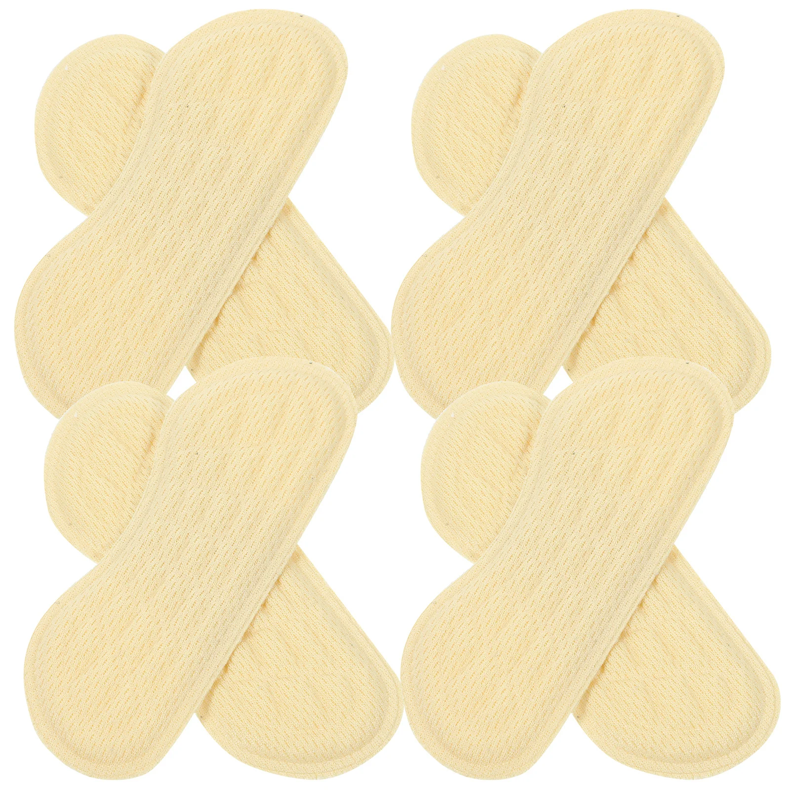

4Pairs Premium Heel Pads Sweat-Absorbing Shoe Inserts for High Heels Sandals Sneakers Anti-Wear Foot Cushions Heel Pads