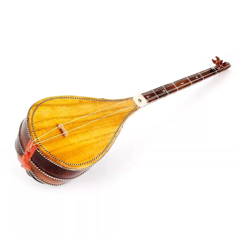 

Wood Dutar Professional Adult Beginner Chinese String Instrument Traditional Large Dutar Handmade National Musical Instruments