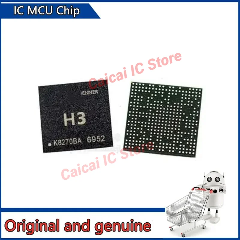 1pcs/LOT ALLWINNER H3 BGA 347 quad-core intelligent set-top box CPU processor chip  New