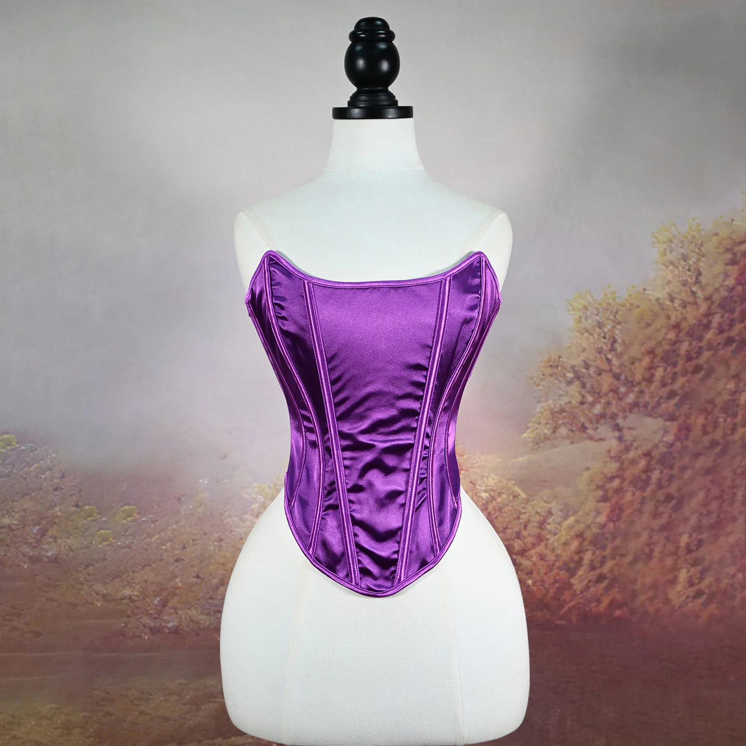 

Женский атласный корсет для похудения, классическое нижнее белье со шнуровкой для коррекции фигуры, черный корсет для повышения формы и поддержки