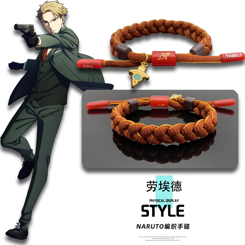 6 Style  Anime Colorful Bracelet Bennett  Anya Forger Loid Forger Yor Forger Woven Hand Ropes For Gift