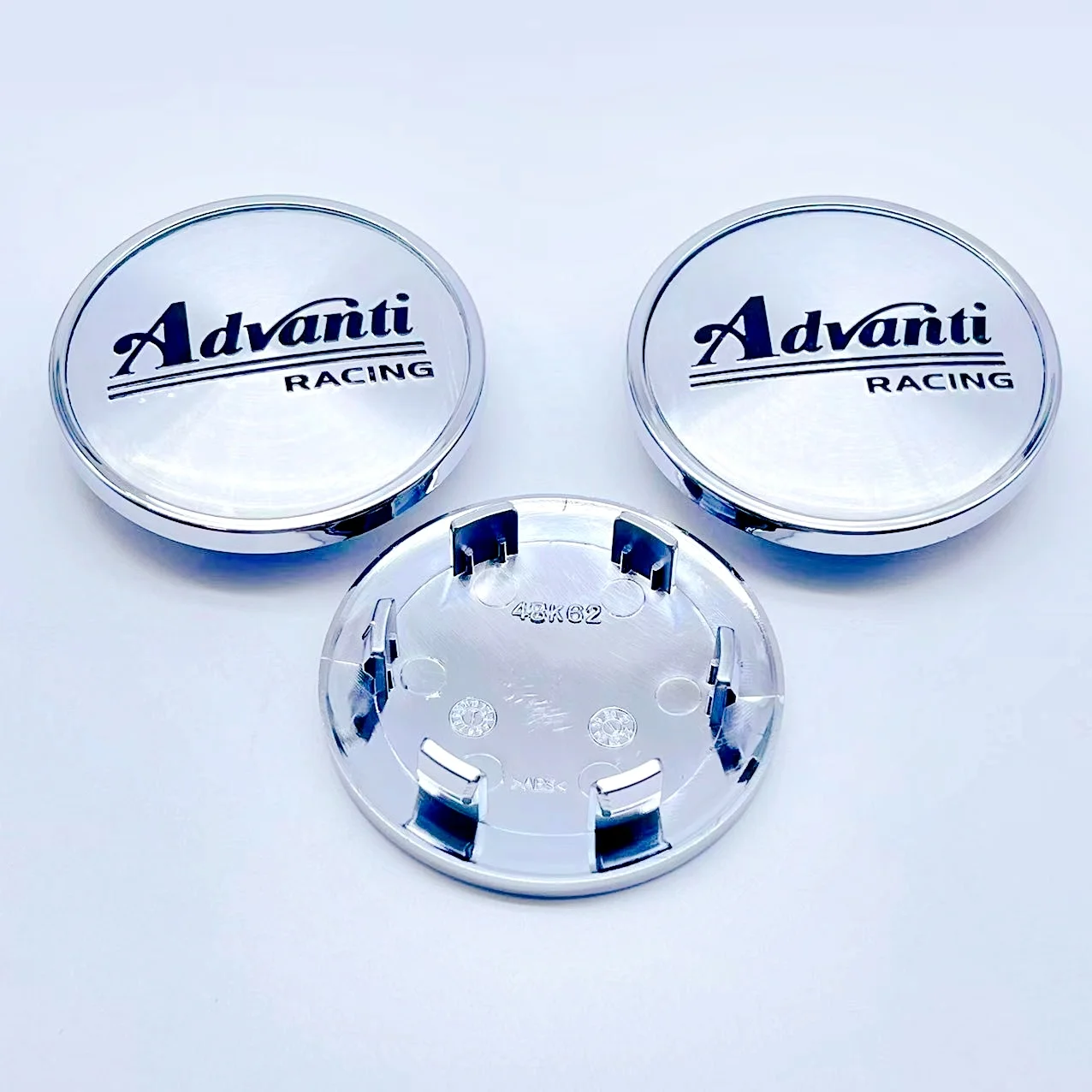4pcs 62mm ADVAN Racing Wheel Center Hub Rim Cap with RAYS Emblem Badge - Styling Cover, Sticker & Decals for Car Accessories