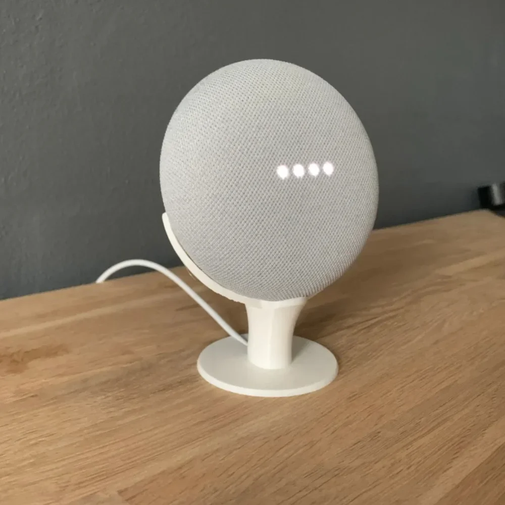 Smart Speaker Display Stand Home Desktop Base Storage Decorative Shelves For Google Nest Home Mini Stand Protective Cover