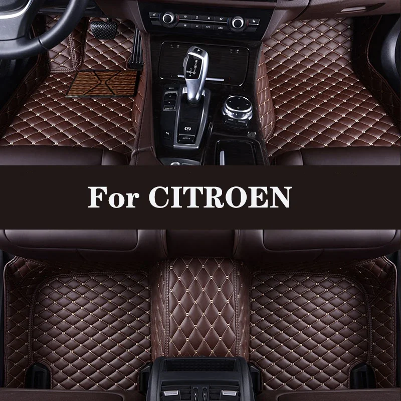 

Full Surround Custom Leather Car Floor Mat For CITROEN CX25 BX Xantia Berlingo(2seat/5seat) Auto Parts