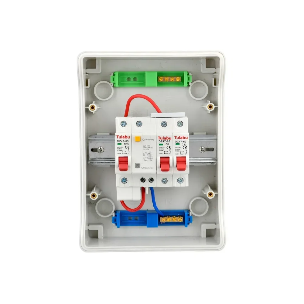 

Панель автоматического выключателя двухстороннего потребительского блока с защитой IP65 для различных настройков и удобных в использовании эксплуатации