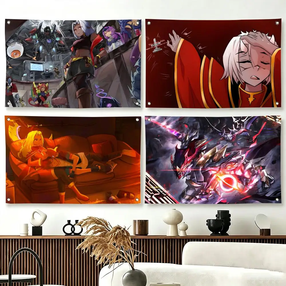 Horror Game T-Terraria Calamity Mod Flags  For Living Room Home Dorm Decor Wall Outdoor Camping Party Banner Gifts
