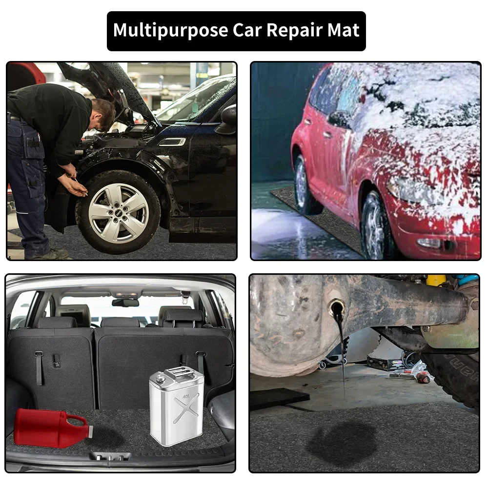 Car Repair Pad, Oil Felt, Anti Slip, Waterproof Floor Mat, Felt, Garage Floor Mat