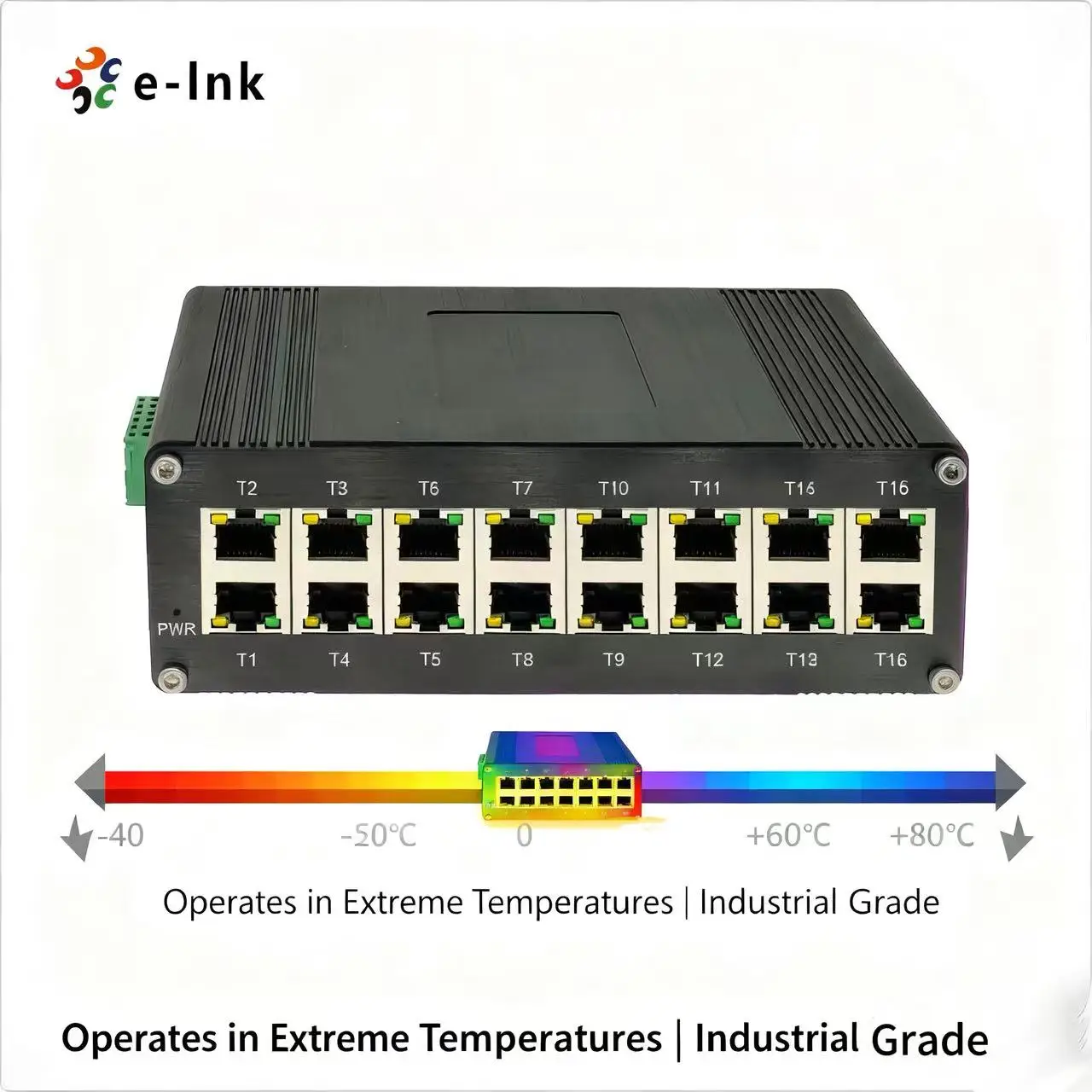 Unmanaged 16-Port 10/100/1000T Compact Ethernet Switch