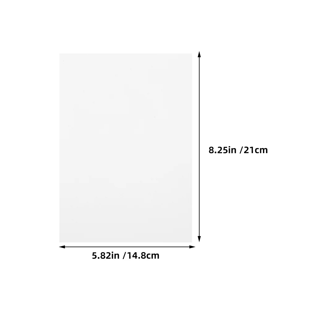 150 قطعة من ورق البطاقات الثقيل الأبيض مقاس A5 لوحة رسم سميكة يمكنك صنعها بنفسك ورق صنع البطاقات للبالغين