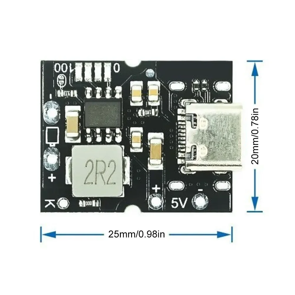 1-10pcs 5V 2A Charge Discharge Integrated Module Type-C Input Battery Charging Module Support 4.2V Li-Battery Charge Protection