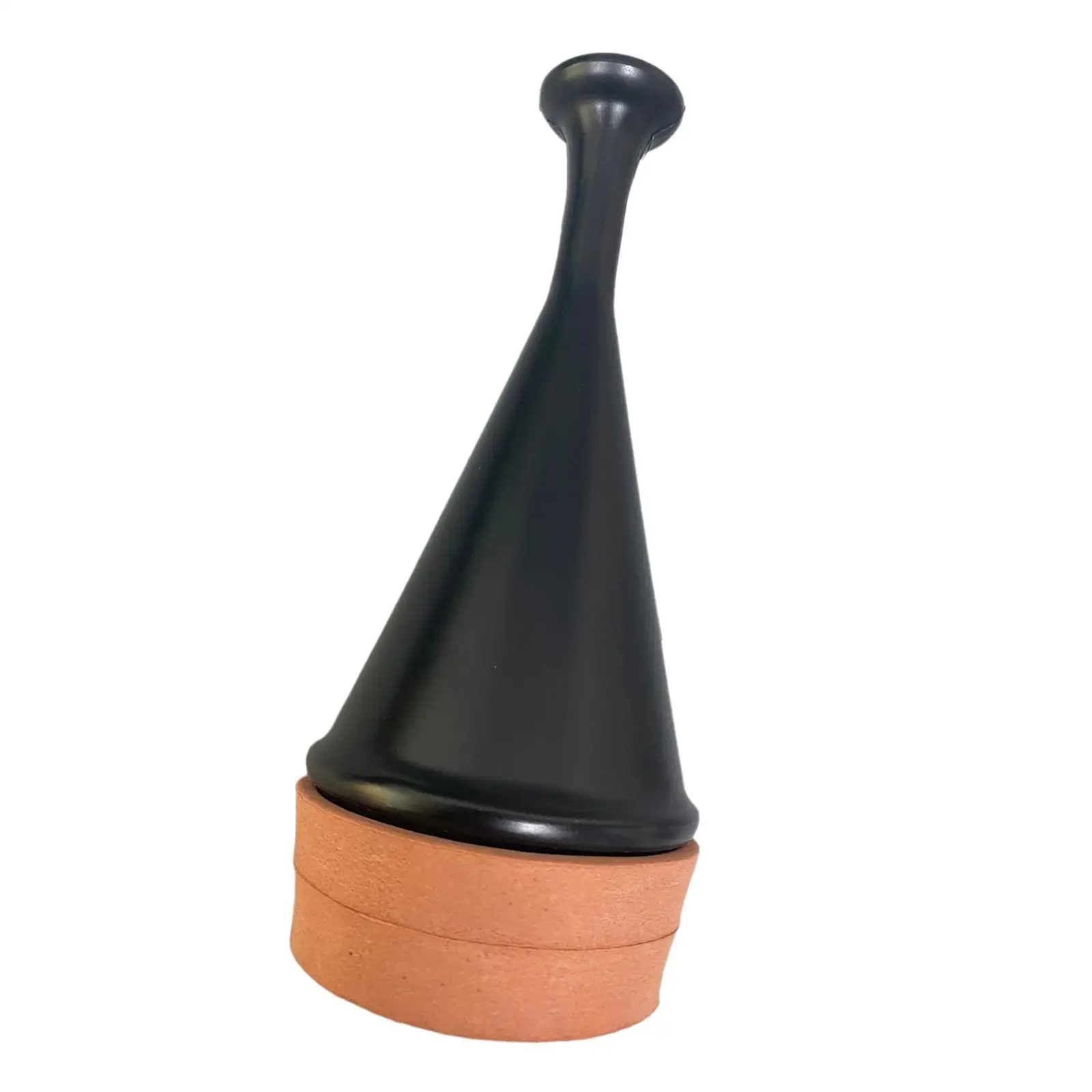 Plastic French Horn Mute Silencer Portable Practice Sordine Brass Instrument for Home Training