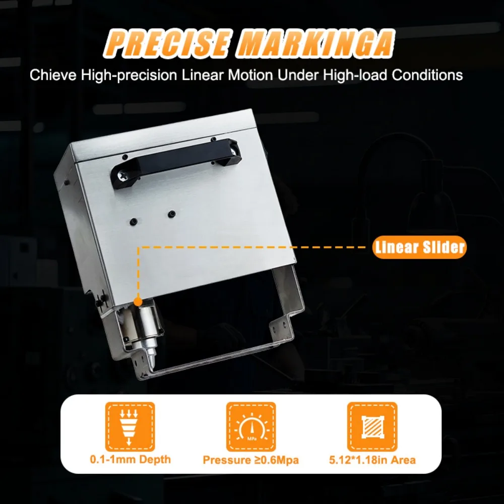 

Электрический маркировочный станок 90x30/120x30/150x40 мм, промышленный ручной точечный гравер для маркировки стали и металла