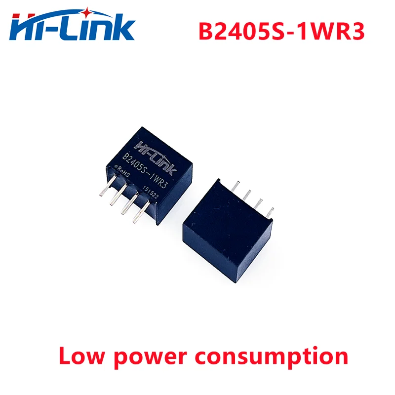 Frete grátis certificado ce/ul 5 tamanhos B2405S-1WR3 hi-link 24v a 5v 200ma 1w DC-DC fabricante de módulo de fonte de alimentação de comutação