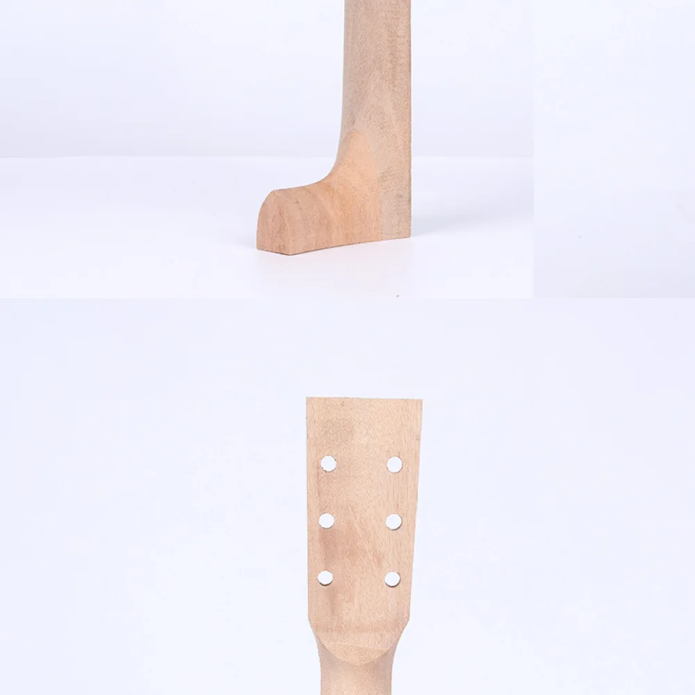 Unfinished Wood Guitar Neck For Classical Acoustic Instruments Luthier Parts DIY Replacement Component Maintenance