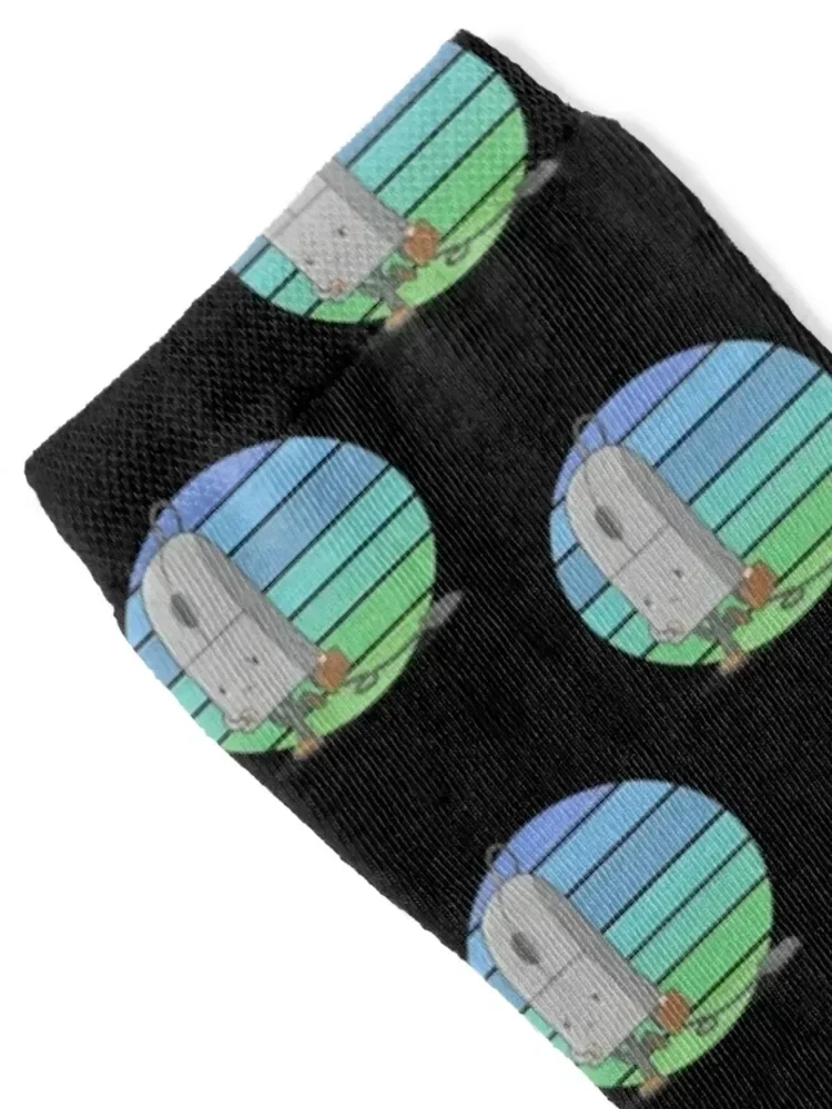 Computer mouse gray everyday sunset Socks sports and leisure hip hop Stockings man cute Socks Women's Men's