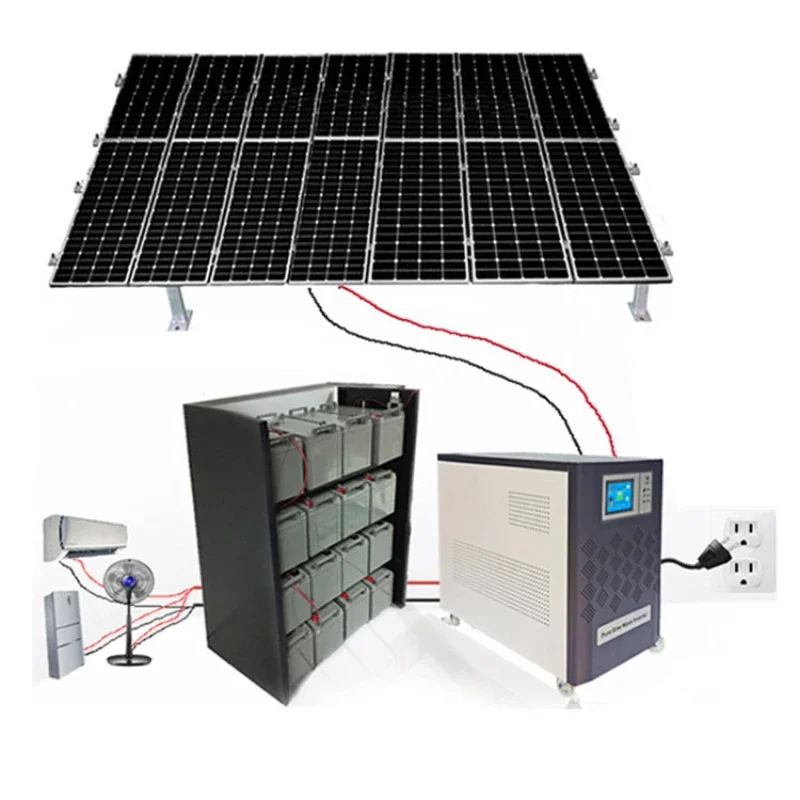 Sunmaster Dealer Solar Battery Photovoltaic Station Energy 10Kw Power Solar System 5Kw Complete For Home