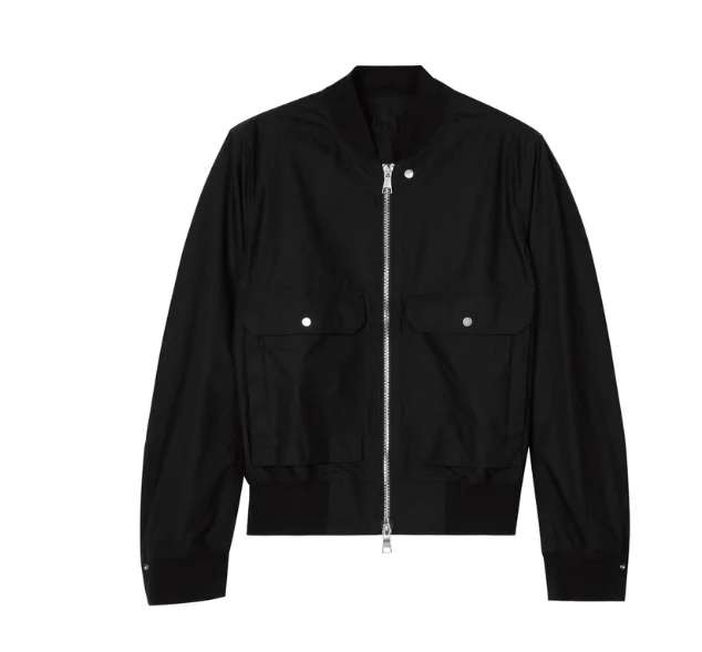 

Men's Motorcycle Jacket Motorbike Racing Jacket/ Black