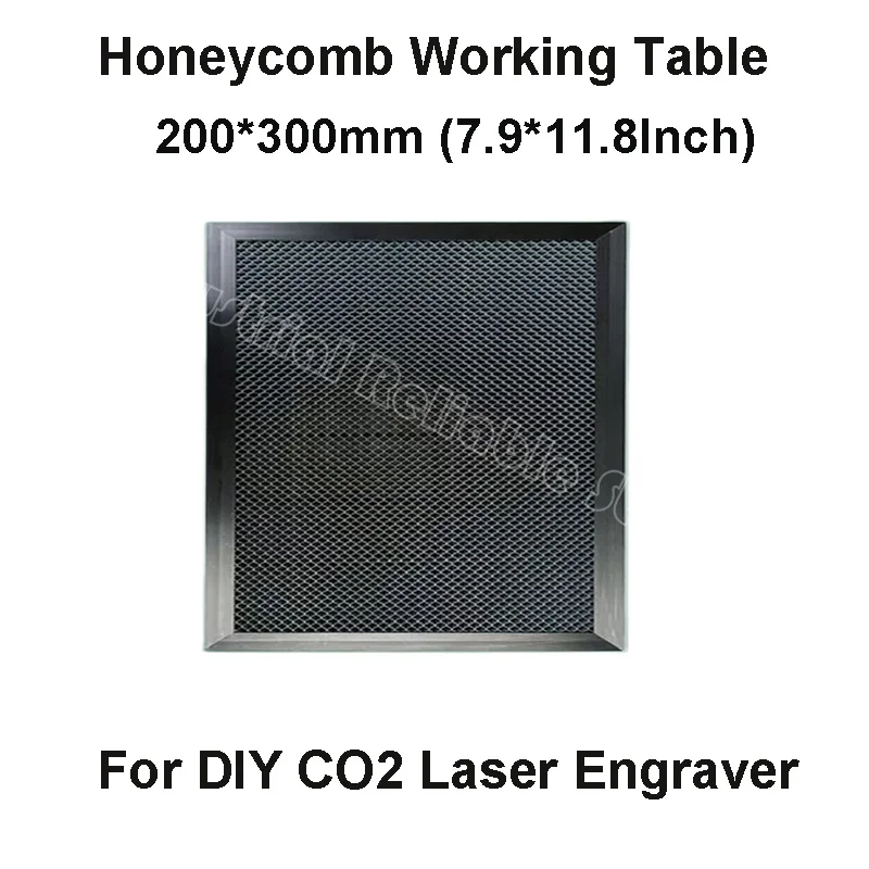 High Quality Honeycomb Working Table 200mmx 300mm 7.9x11.8Inch Work Bed Laser Parts for DIY CO2 Laser Engraver Cutting Machine