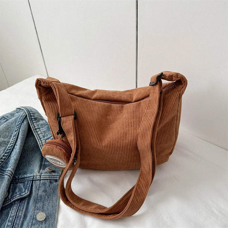 

New Fashion Trendy Single-shoulder Bag Large-capacity Women Simple Commuting Versatile Crossbody Tote Bag Handbag Bolsa Feminina