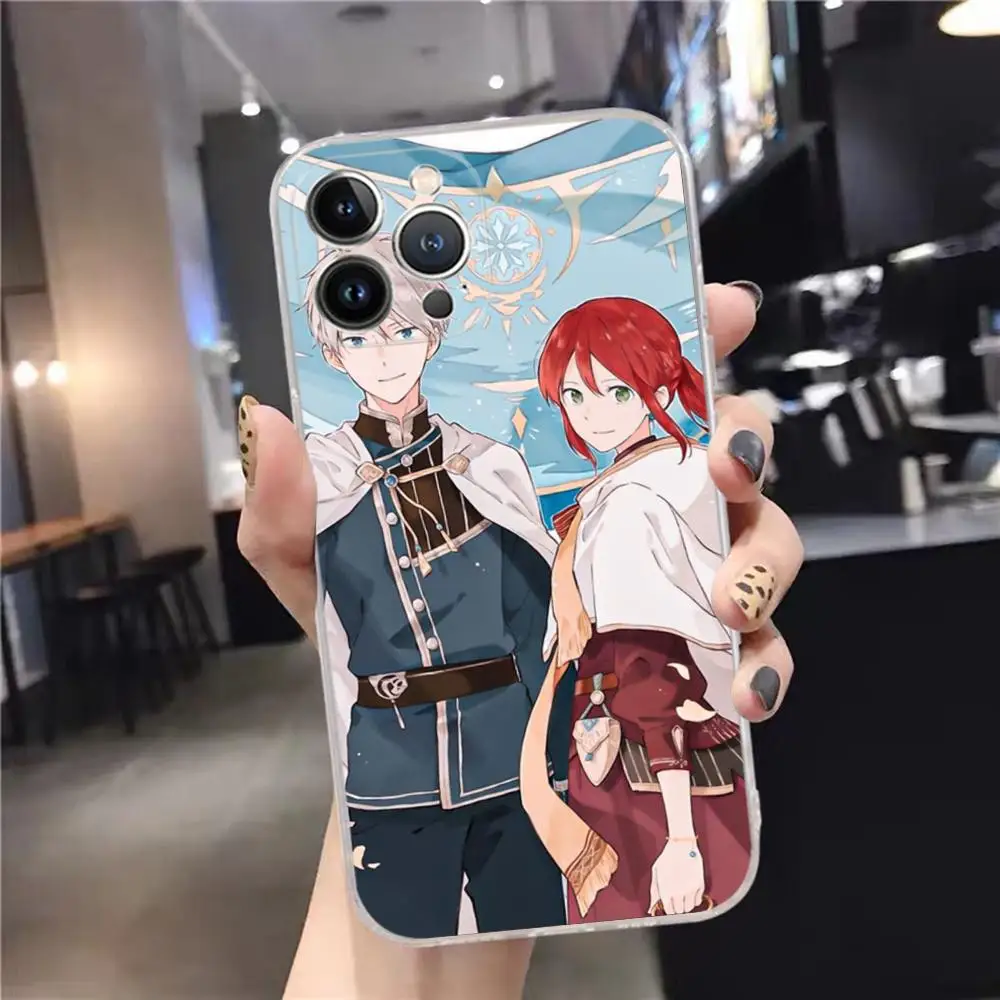 Snow White with the Red Hair Phone Case For iPhone 15 14 11 12 13 Mini Pro XS Max Cover 6 7 8 Plus X XR SE 2020 Funda Shell