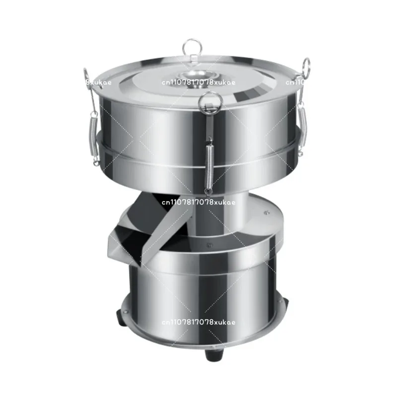 Stainless Steel Electric Vibrating Screen Sifter for Powder Traditional Chinese Medicine Powder Food Flour Metal Powder