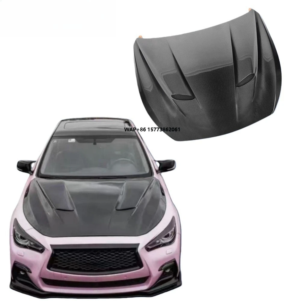 

Carbon Fiber Engine Hood for Infiniti Q50/Q50L 2014-2020