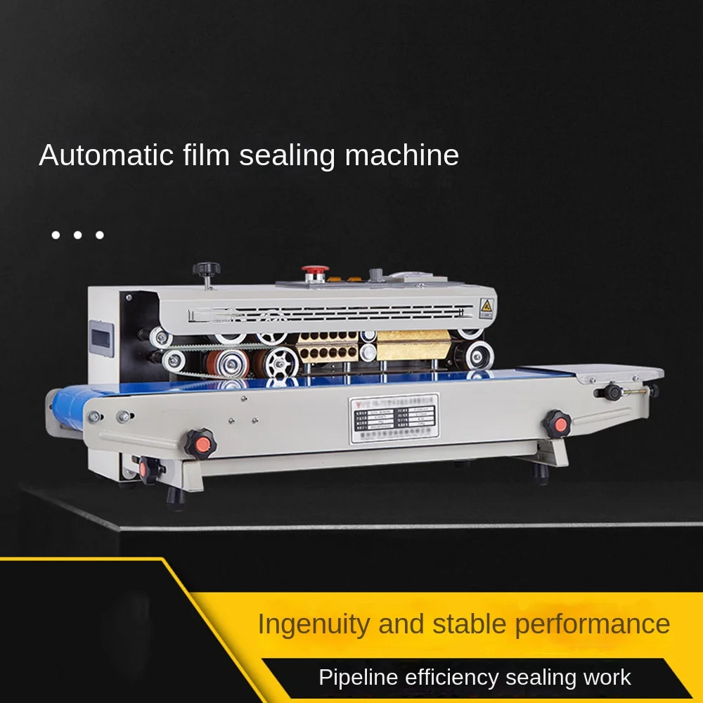 Automatyczna maszyna uszczelniająca folii ciągłej FR770 ze stali nierdzewnej, maszyna do pakowania plastikowych toreb, rozszerzony uszczelniacz do