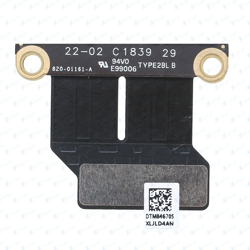 Conector da placa Jack de alimentação DC para MacBook Air, USB-C, tipo C, novo, 13,3 polegadas, A1932, A2179, A2337, 821-01658, 821-01161