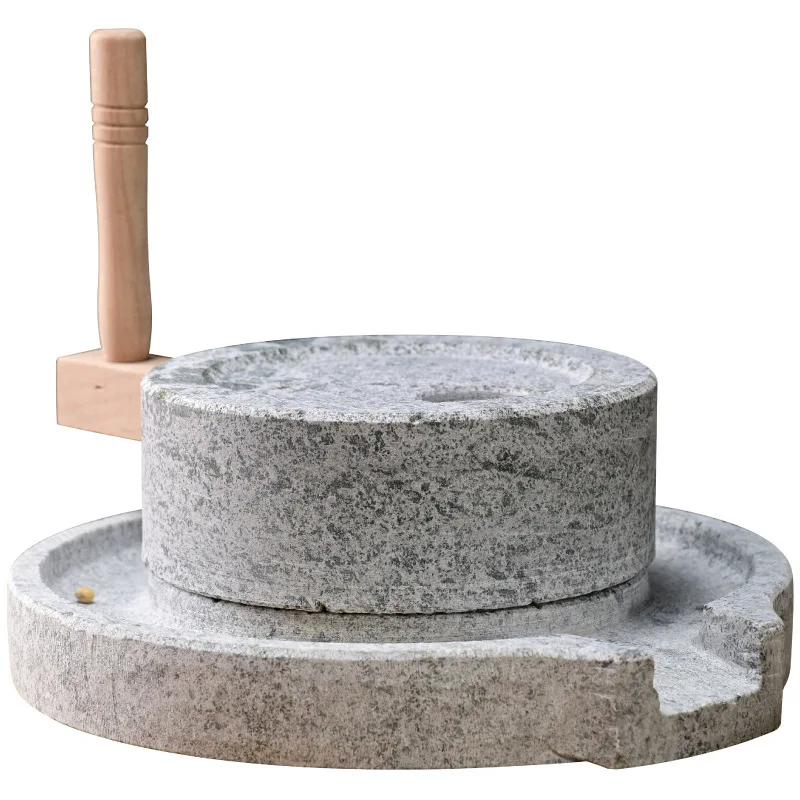 

Stone small grinding disc Non-electric stone grinding retro grinding disc Household small grinding Handmade soy milk small
