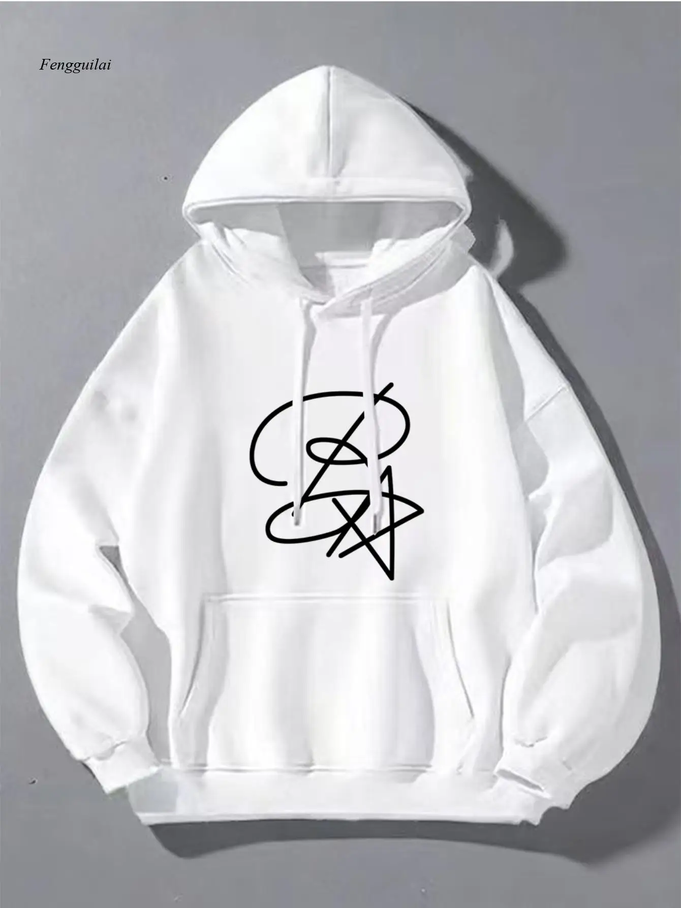 Pull à capuche style de rue lourd, pull fin à manches longues, pull noir de grande taille, unisexe, printemps et automne